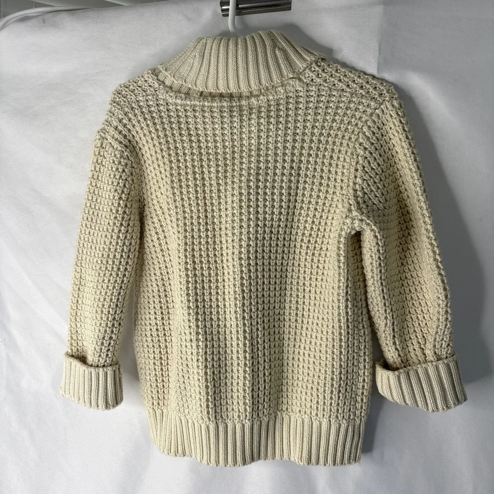 Gymboree Toddler 2t‎ Cream Toggle Knit Cardigan Sweater NEW